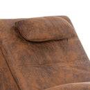 Massage Chaiselongue Mit Kissen Wildleder-Optik