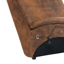 Massage Chaiselongue Mit Kissen Wildleder-Optik