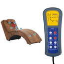 Massage Chaiselongue Mit Kissen Wildleder-Optik