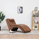 Massage Chaiselongue Mit Kissen Wildleder-Optik