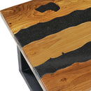 Couchtisch 100×50×40 Cm Teak-Massivholz Und