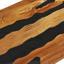 Couchtisch 100×50×40 Cm Teak-Massivholz Und