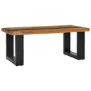 Couchtisch 100×50×40 Cm Teak-Massivholz Und