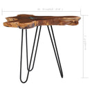 Couchtisch 70 X 45 Cm Massivholz Teak Und Polyresin