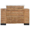Sessel Mit Kissen Natürliches Rattan