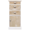 Beistellschrank Massivholz Paulownia