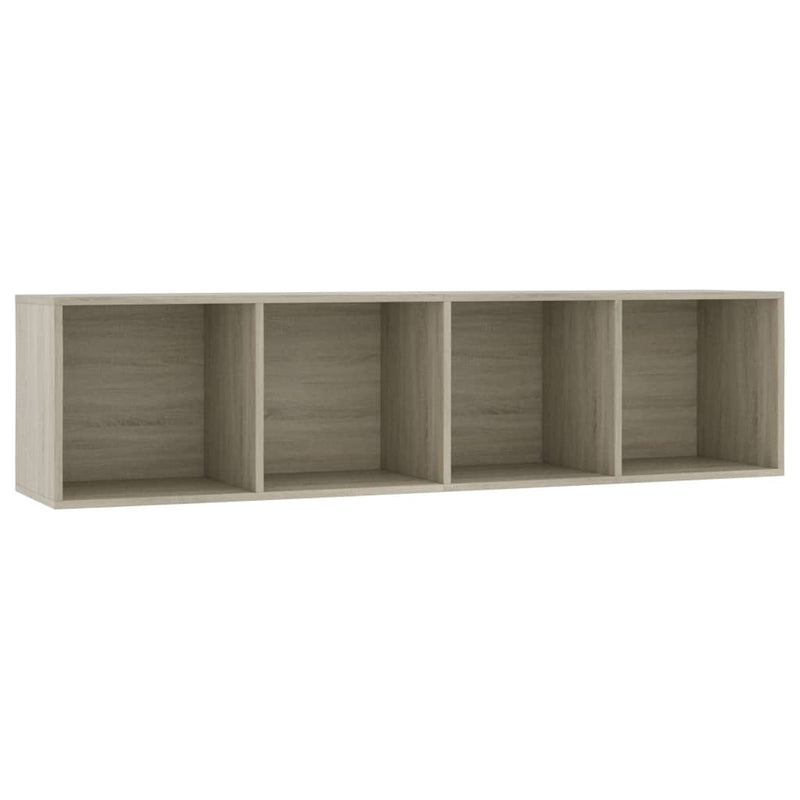 Bücherregal/TV-Schrank Sonoma-Eiche 143×30×36 cm