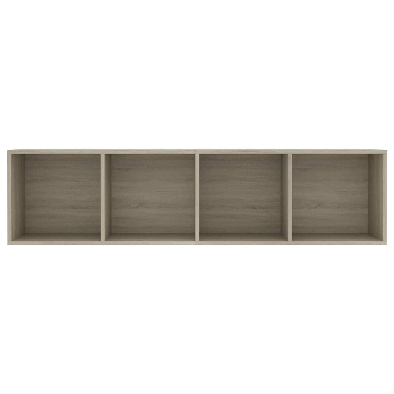 Bücherregal/TV-Schrank Sonoma-Eiche 143×30×36 cm