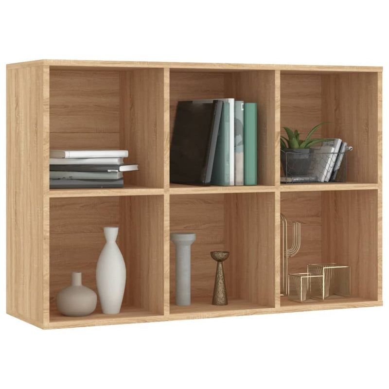 Bücherregal/Sideboard Sonoma-Eiche 66x30x98 cm Holzwerkstoff