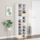 Schuhschrank -Optik 54X34X183 Cm Holzwerkstoff