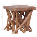Couchtisch Aus Rundholz 40X40X40 Cm Massivholz
