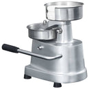 Hamburgerpresse Mit 500 Trennpapieren Aluminium 10 Cm