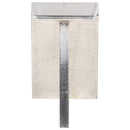 Schreibtisch Flugzeugflügel-Optik Silbern 112X50X76 Cm Metall Anthrazit
