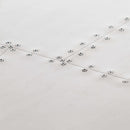 Schreibtisch Flugzeugflügel-Optik Silbern 112X50X76 Cm Metall Anthrazit
