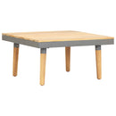 Garten-Couchtisch 60×60×31,5 Cm Massivholz Akazie