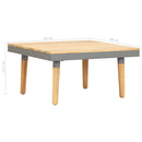 Garten-Couchtisch 60×60×31,5 Cm Massivholz Akazie