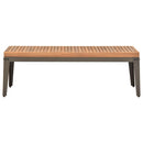 Garten-Couchtisch 110X55X36 Cm Massivholz Akazie