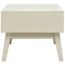 Couchtisch Mit 2 Schubladen Schnitzerei Grau 110X50X40 Cm Holz