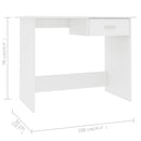 Schreibtisch 100X50X76 Cm Holzwerkstoff