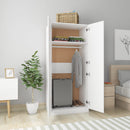 Kleiderschrank 80X52X180 Cm Holzwerkstoff