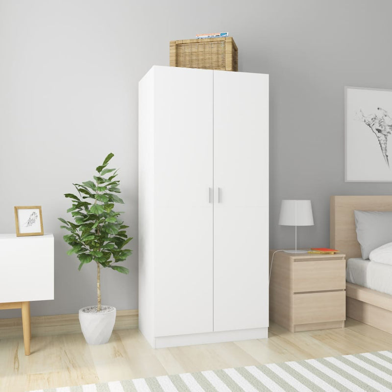 Kleiderschrank 80X52X180 Cm Holzwerkstoff