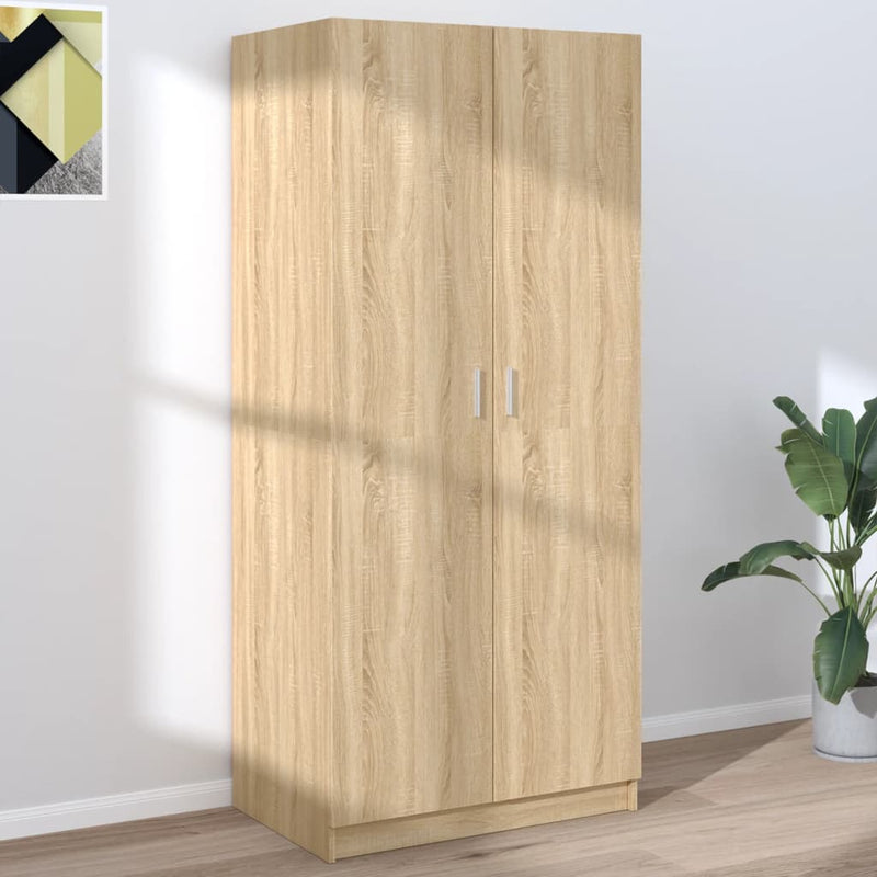 Kleiderschrank 80X52X180 Cm Holzwerkstoff