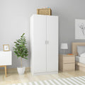 Kleiderschrank 80X52X180 Cm Holzwerkstoff