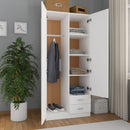 Kleiderschrank 80X52X180 Cm Holzwerkstoff