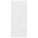 Kleiderschrank 80X52X180 Cm Holzwerkstoff