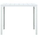 Couchtisch 78X78X74 Cm Hdpe Holzoptik