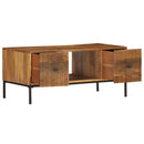 Couchtisch 90×45×40 Cm Massivholz Mango