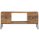 Couchtisch 90×45×40 Cm Massivholz Mango