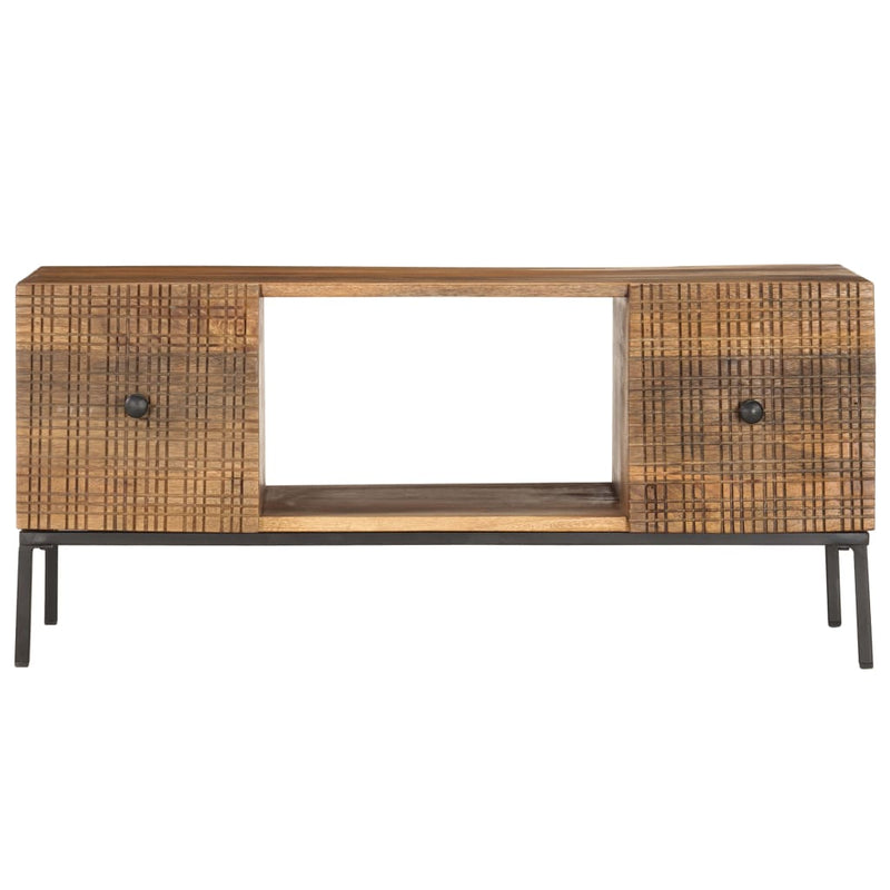 Couchtisch 90×45×40 cm Massivholz Mango