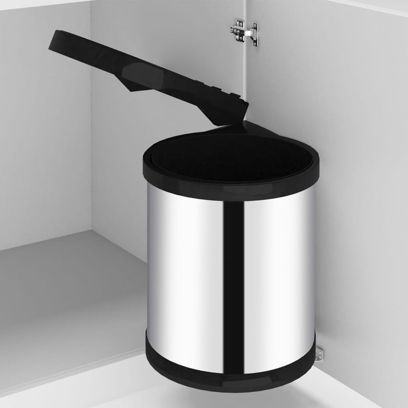 Küchen-Einbau-Mülleimer Edelstahl 8 L