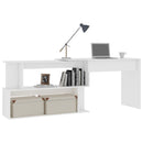 Eckschreibtisch 200X50X76 Cm Holzwerkstoff