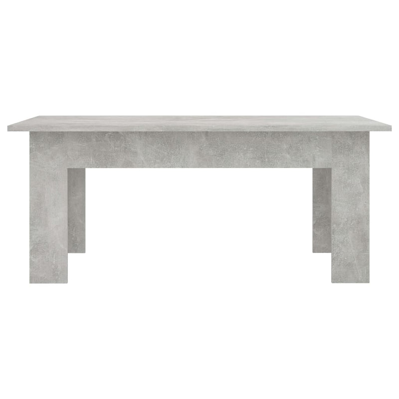 Couchtisch Betongrau 100x60x42 cm Holzwerkstoff