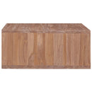Couchtisch 70 X 70 X 30 Cm Massivholz Teak