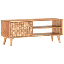 Tv-Schrank 100×35×40 Cm Massivholz Akazie