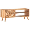 Tv-Schrank 100×35×40 Cm Massivholz Akazie