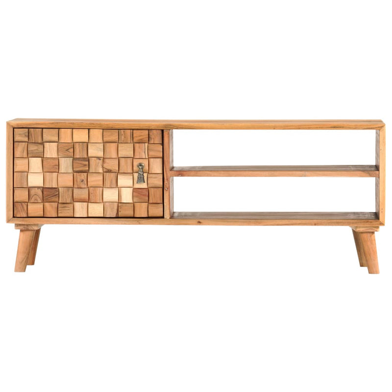 Tv-Schrank 100×35×40 Cm Massivholz Akazie