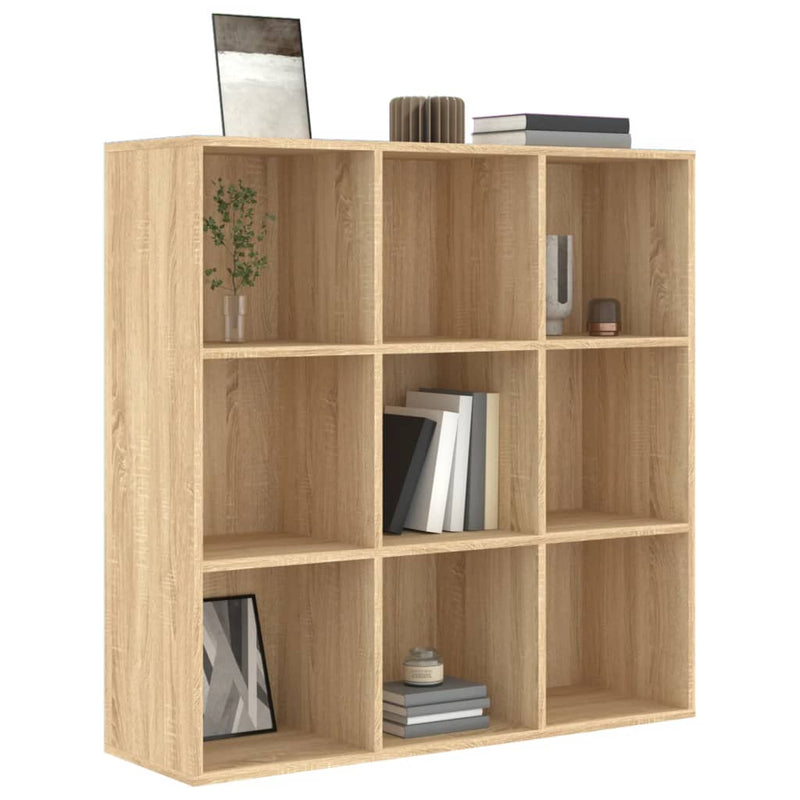 Bücherregal Sonoma-Eiche 98x29x97,5 cm Holzwerkstoff