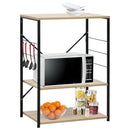 Mikrowellenregal 60×39,6×79,5 Cm Holzwerkstoff