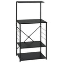 Mikrowellenregal 60X39,6X123 Cm Holzwerkstoff