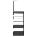 Mikrowellenregal 60X39,6X123 Cm Holzwerkstoff