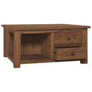 Couchtisch 68X68X33 Cm Teak Massivholz