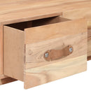 Couchtisch 90 X 50 X 35 Cm Recyceltes Massivholz