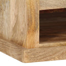 Couchtisch Mit Tür 90X50X35 Cm Mango Massivholz