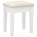Schminktisch Mit Hocker 65X36X128 Cm Paulownia-Holz Mdf