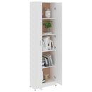 Garderobenschrank 55X25X189 Cm Holzwerkstoff