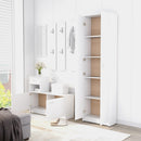 Garderobenschrank 55X25X189 Cm Holzwerkstoff